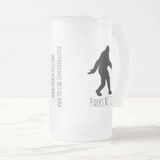 Parks N' Tech Bigfoot Matglas Bierpul (Voorkant rechts)