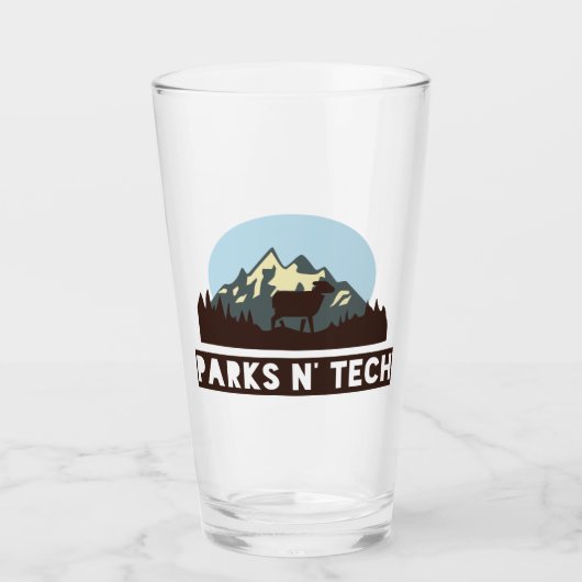 Parks N' Tech Goat Glass Glas (Voorkant)