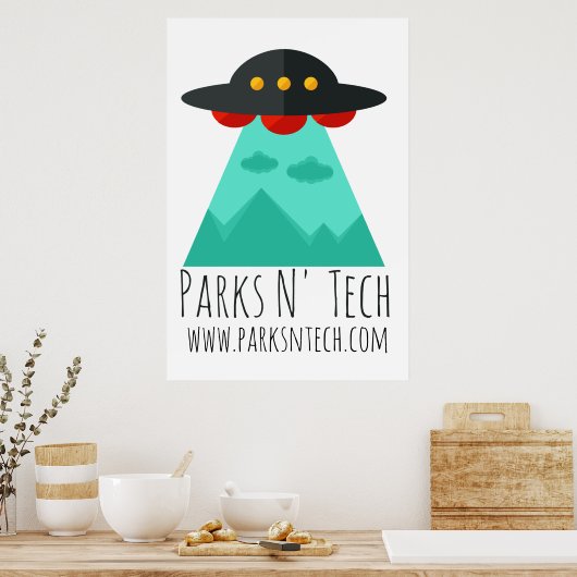 Parks N' Tech UFO 2 Poster (Keuken)