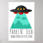 Parks N' Tech UFO 2 Poster (Voorkant)