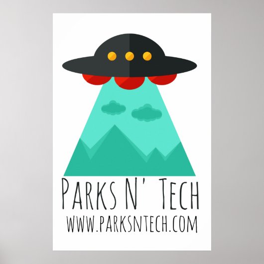 Parks N' Tech UFO 2 Poster (Voorkant)