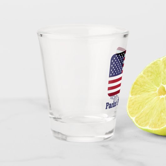 Parks N' Tech USA Shot Glas (Links)