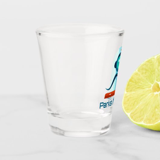 Parks N' Tech Wisdom Robot Shot Glas (Links)