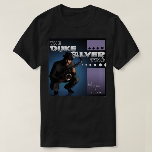 Parks & Recreation Duke Silver Square T-shirt (Design voorkant)