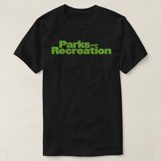 Parks & Recreation Parks and Rec Logo T-shirt (Design voorkant)