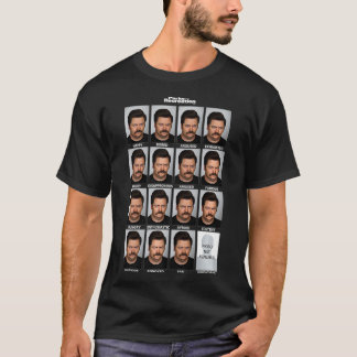 Parks & Recreation Vele gezichten van de Premium R T-shirt
