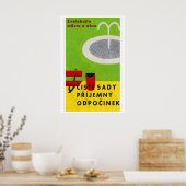 Parks schoon houden - Matchbox Print - Tsjechische (Keuken)