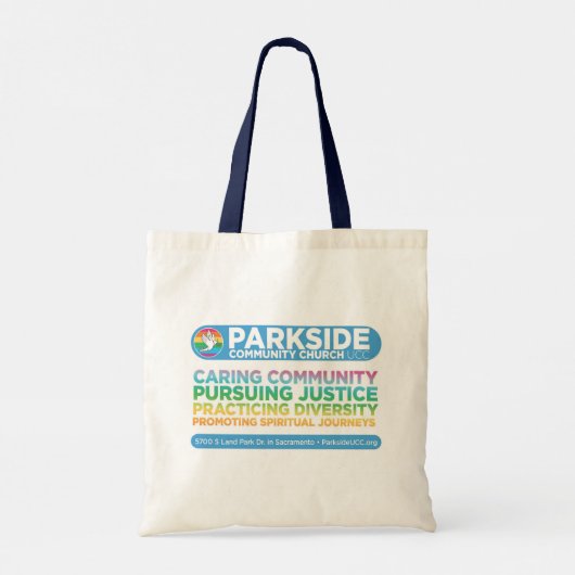 Parkside Canvas tas (Achterkant)