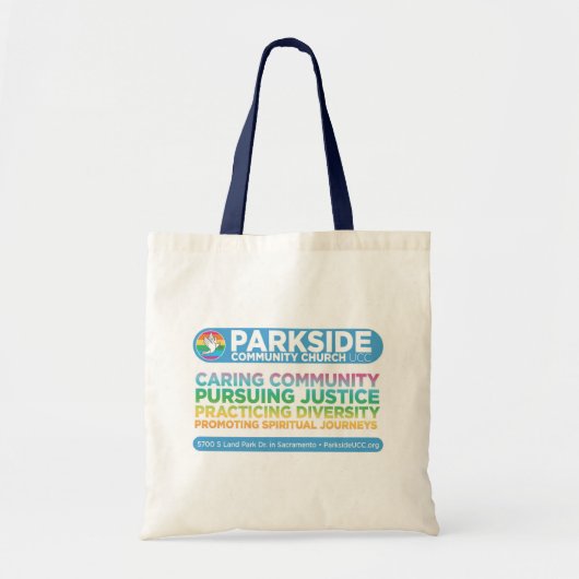 Parkside Canvas tas (Voorkant)