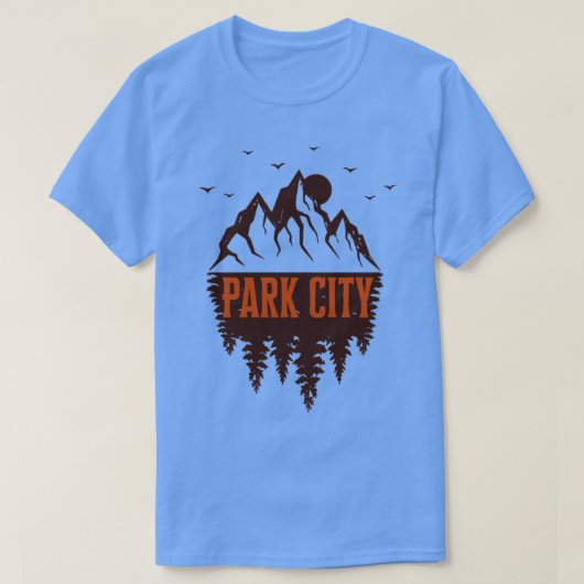 parkstad utah berretro t-shirt (Design voorkant)