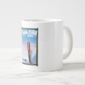 Parkstad Utah Ski — reisposter Grote Koffiekop (Voorkant rechts)