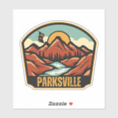 Parksville, Brits-Columbia Sticker (Vel)