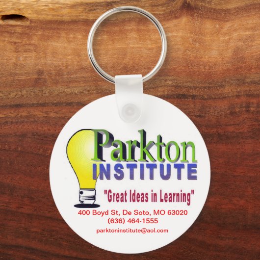 PARKTON INSTITUTE SLEUTELHANGER (Voorkant)