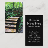 parktrap van maquoketa groves visitekaartje (Voorkant / Achterkant)