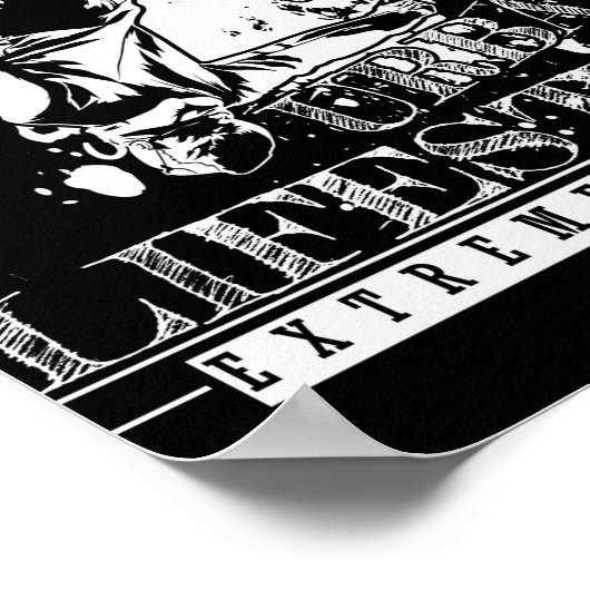 parkur run jump fly poster (Hoek)