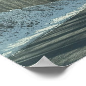 Parkweg in de winter poster (Hoek)