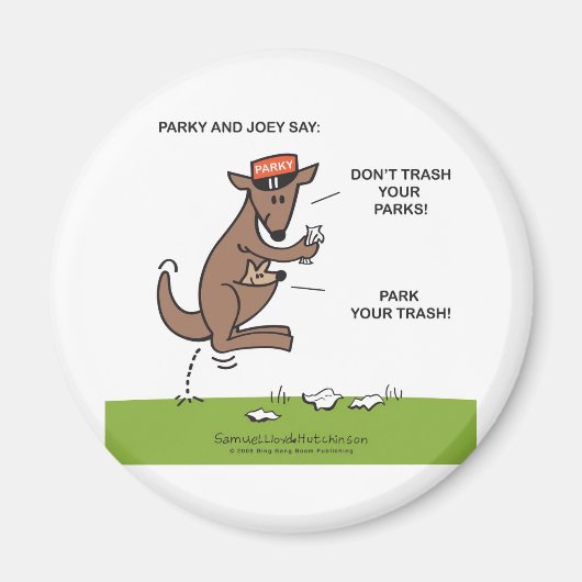 Parky en Joey Magneet (Voorkant)