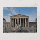Parlament, Wien Österreich Briefkaart (Voorkant)