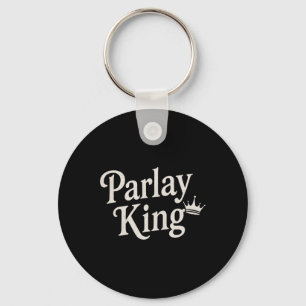Parlay King houdt van sportweddenschappen gokken m Sleutelhanger
