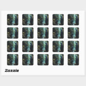parlay vierkante sticker (Vel)