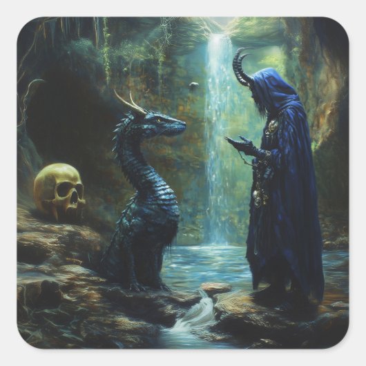 parlay vierkante sticker (Voorkant)