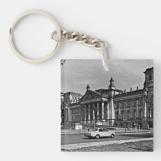 parlement Berlijnse Reichstag Sleutelhanger (Voorkant)