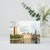 Parlement, Big Ben, Thames River Landscape Briefkaart (Staand voorkant)