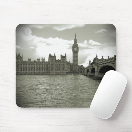 Parlement - Elizabeth Tower - Big Ben Mousepad Muismat (Met muis)