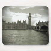Parlement - Elizabeth Tower - Big Ben Mousepad Muismat (Voorkant)