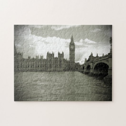 Parlement - Elizabeth Tower - Big Ben Puzzle Legpuzzel (Horizontaal)