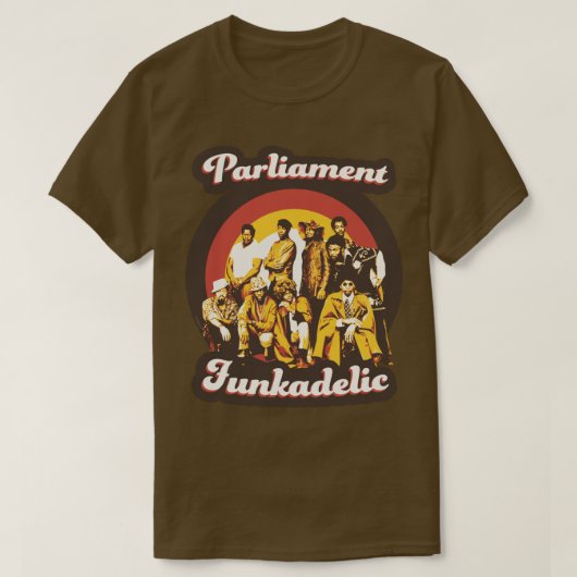 Parlement Funkadelic jaren 70 Funky Soul T-shirt (Design voorkant)
