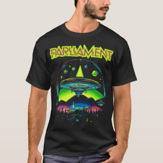Parlement Funkadelic Retro Mothership Rock Funk T-shirt