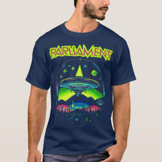 Parlement Funkadelic Retro Mothership Rock Funk T-shirt