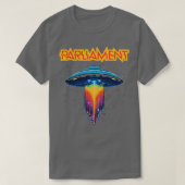 Parlement Funkadelic Retro Mothership Rock Funk T-shirt (Design voorkant)