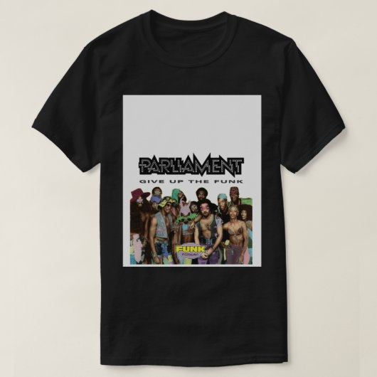Parlement - Geef de Funk (album) grafische kaart o T-shirt (Design voorkant)