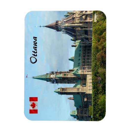 Parlement Hill in Ottawa Magneet (Verticaal)