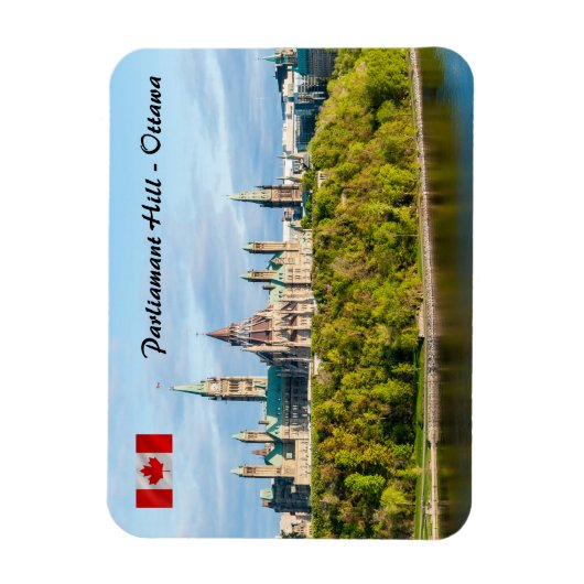 Parlement Hill in Ottawa Magneet (Verticaal)
