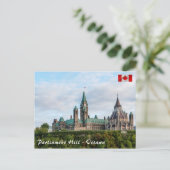 Parlement Hill in Ottawa - Ontario, Canada Briefkaart (Staand voorkant)