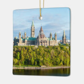 Parlement Hill in Ottawa - Ontario, Canada Keramisch Ornament (Links)