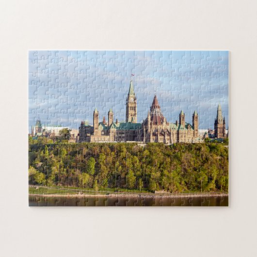 Parlement Hill in Ottawa - Ontario, Canada Legpuzzel (Horizontaal)