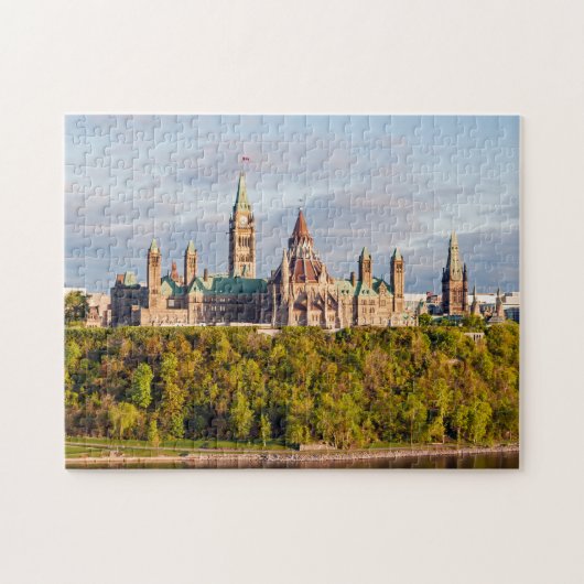 Parlement Hill in Ottawa - Ontario, Canada Legpuzzel (Horizontaal)
