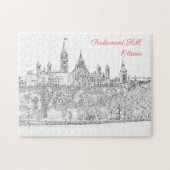 Parlement Hill in Ottawa - Ontario, Canada Legpuzzel (Horizontaal)