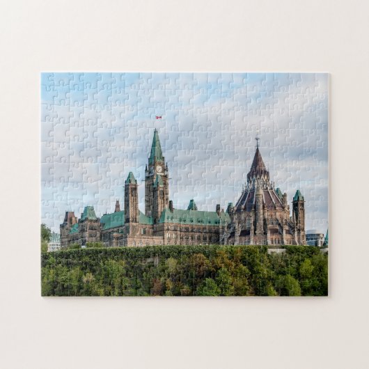 Parlement Hill in Ottawa - Ontario, Canada Legpuzzel (Horizontaal)