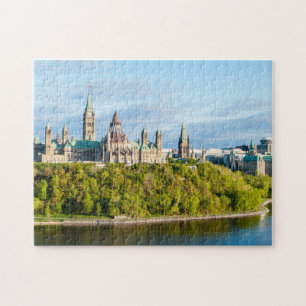 Parlement Hill in Ottawa - Ontario, Canada Legpuzzel