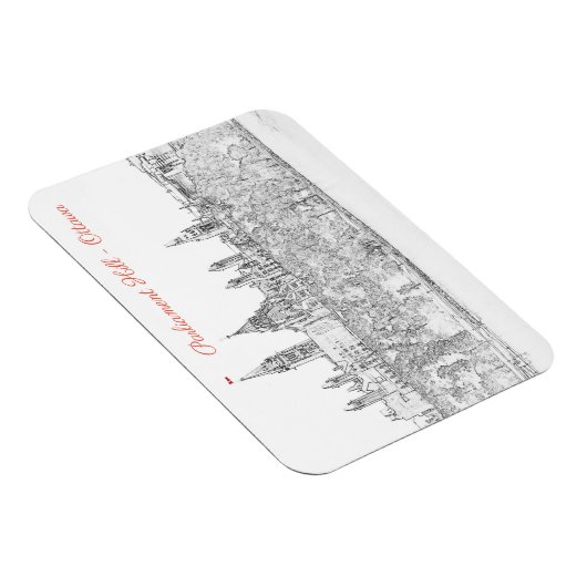 Parlement Hill in Ottawa - Ontario, Canada Magneet (Rechterzijde)