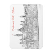 Parlement Hill in Ottawa - Ontario, Canada Magneet (Verticaal)