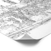 Parlement Hill in Ottawa - Ontario, Canada Poster (Hoek)