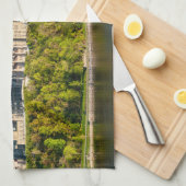 Parlement Hill in Ottawa - Ontario, Canada Theedoek (Quarter Fold)