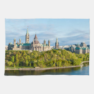 Parlement Hill in Ottawa - Ontario, Canada Theedoek