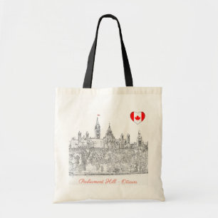 Parlement Hill in Ottawa - Ontario, Canada Tote Bag